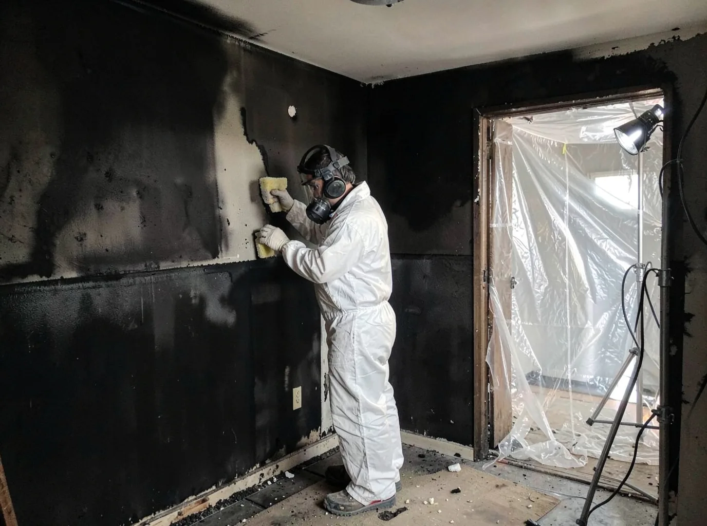 Fire Damage Restoration company in Noble, LA